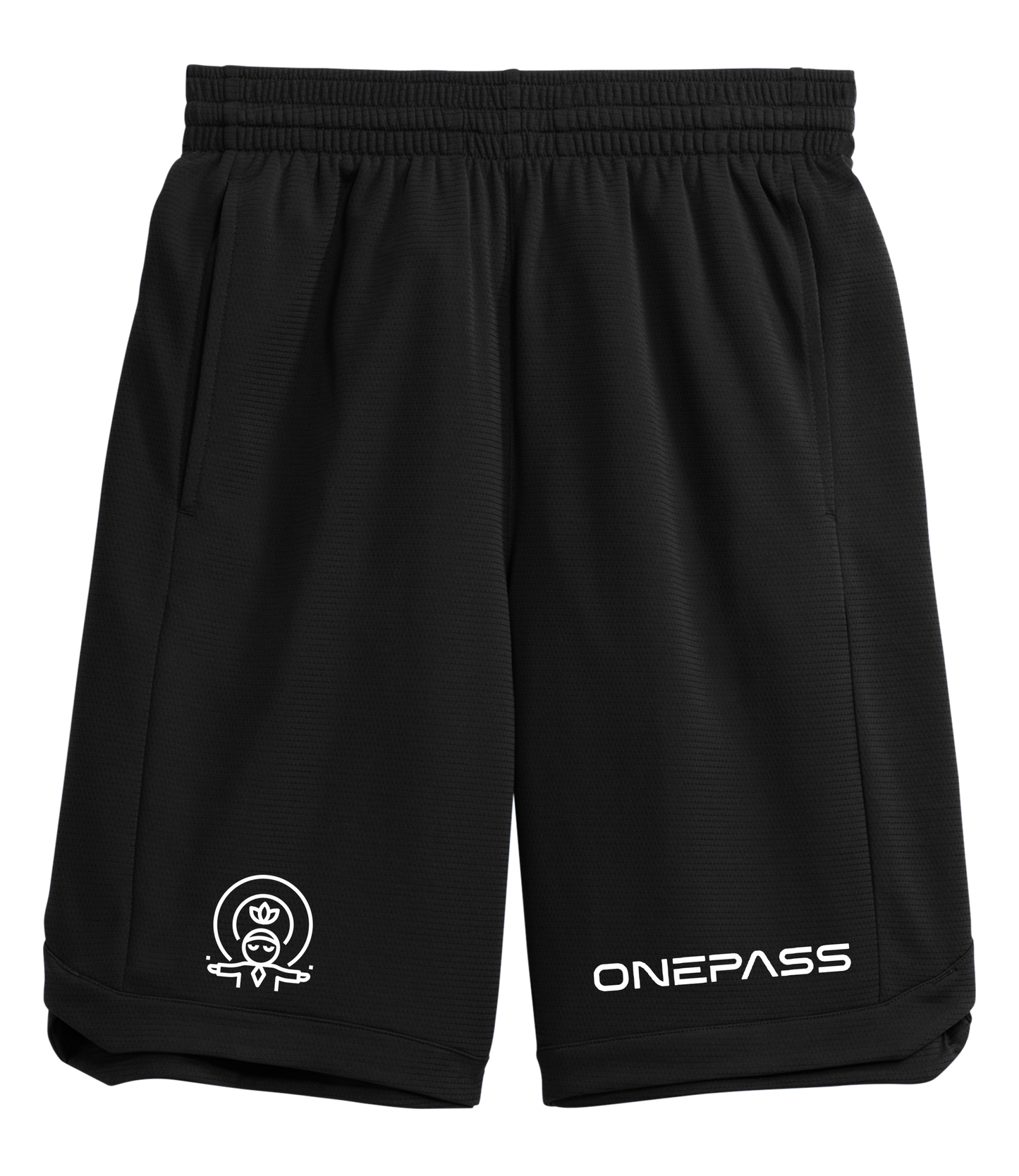 OnePass Athletics Shorts: Cosmic Black