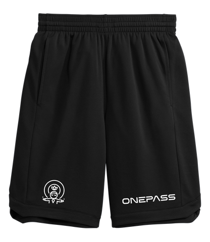 OnePass Athletics Shorts: Cosmic Black